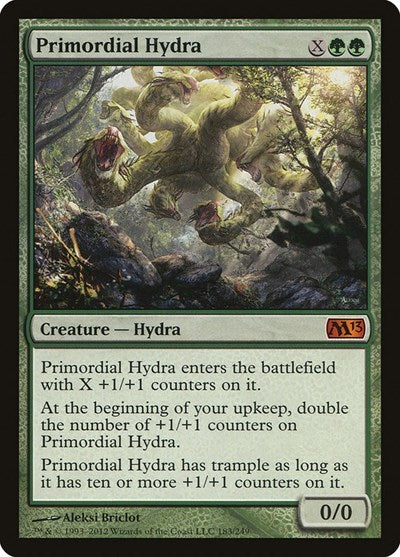 Primordial Hydra (M13) #183 Mythic Rare (Lightly Played) Magic 2013 (M13) Magic: The Gathering: 2012