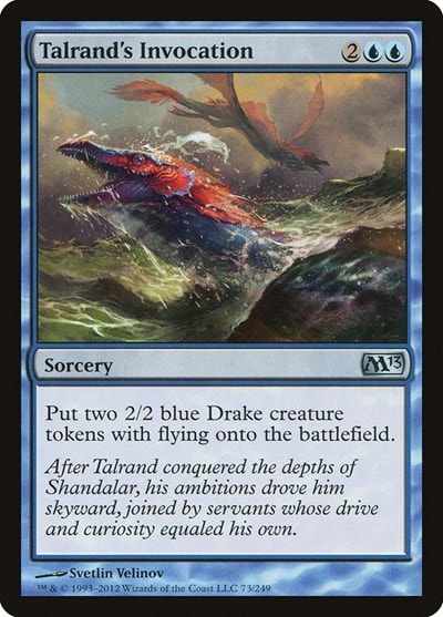 Talrands Invocation (M13) #73 Uncommon Magic 2013 (M13) Magic: The Gathering: 2012
