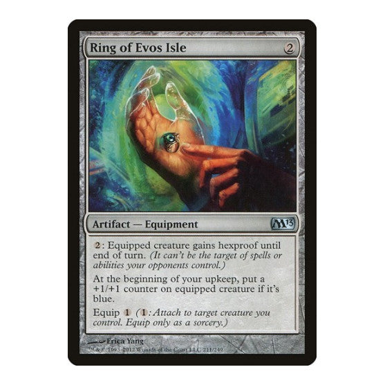 Ring of Evos Isle (M13) #211 Uncommon (Lightly Played) Magic 2013 (M13) Magic: The Gathering: 2012