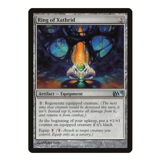 Ring of Xathrid (M13) #215 Uncommon (Lightly Played) Magic 2013 (M13) Magic: The Gathering: 2012