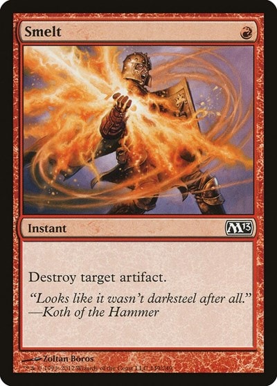 Smelt (M13) #149 Common (Moderately Played) Magic 2013 (M13) Magic: The Gathering: 2012