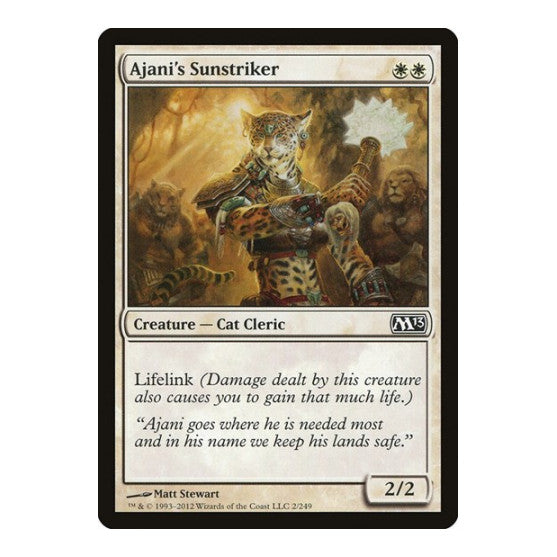 Ajani's Sunstriker (M13) #2 Common Magic 2013 (M13) Magic: The Gathering: 2012