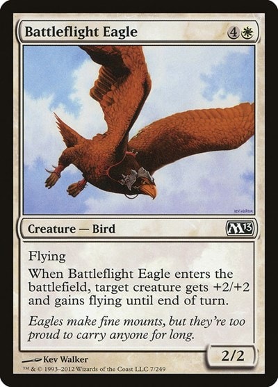 Battleflight Eagle (M13) #7 Common (Moderately Played) Magic 2013 (M13) Magic: The Gathering: 2012