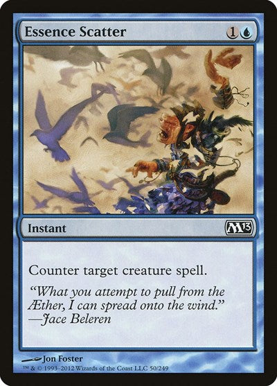Essence Scatter (M13) #50 Common (Lightly Played) Magic 2013 (M13) Magic: The Gathering: 2012