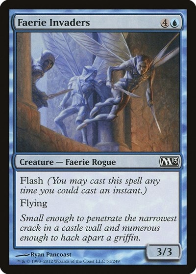 Faerie Invaders (M13) #51 Common Magic 2013 (M13) Magic: The Gathering: 2012
