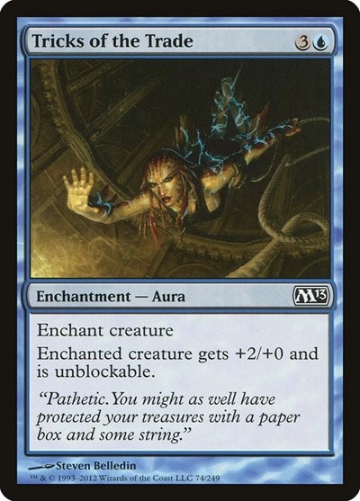 Tricks of the Trade (M13) #74 Common Magic 2013 (M13) Magic: The Gathering: 2012