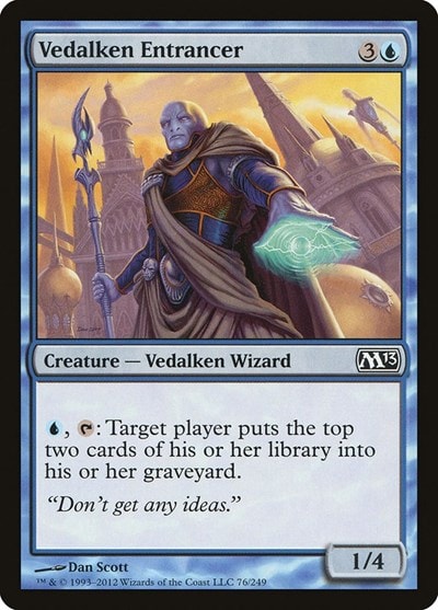 Vedalken Entrancer (M13) #76 Common (Moderately Played) Magic 2013 (M13) Magic: The Gathering: 2012