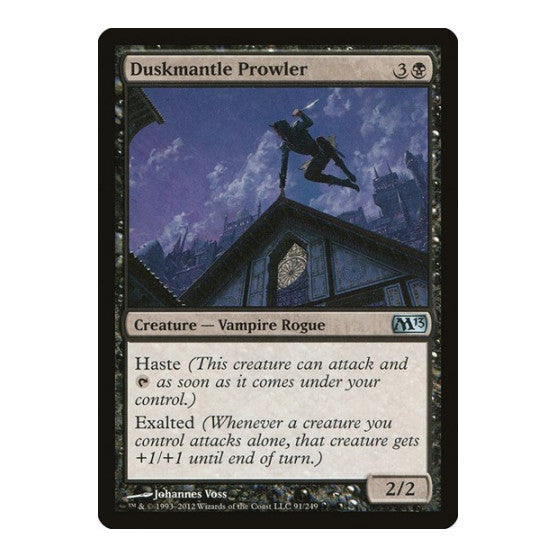 Duskmantle Prowler (M13) #91 Uncommon (Lightly Played) Magic 2013 (M13) Magic: The Gathering: 2012