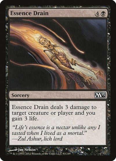 Essence Drain (M13) #93 Common (Lightly Played) Magic 2013 (M13) Magic: 2012