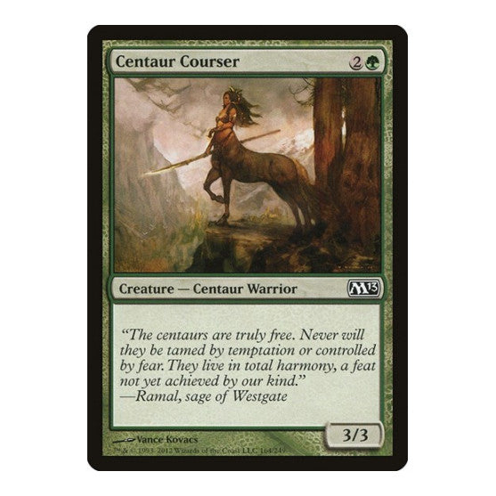 Centaur Courser (M13) #164 Common (Lightly Played) Magic 2013 (M13) Magic: The Gathering: 2012