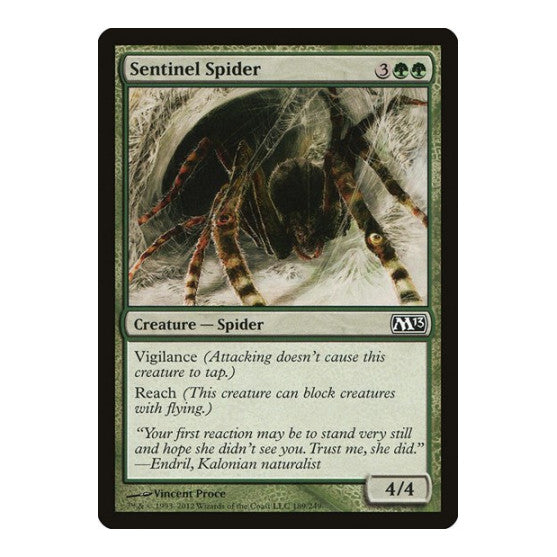 Sentinel Spider (M13) #189 Common (Lightly Played) Magic 2013 (M13) Magic: The Gathering: 2012