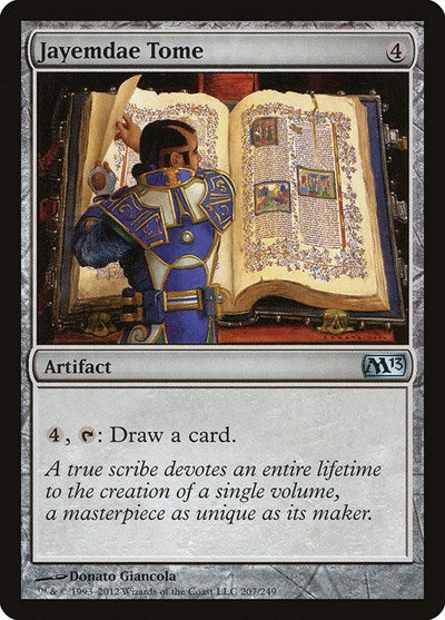 Jayemdae Tome (M13) #207 Uncommon (Lightly Played) Magic 2013 (M13) Magic: The Gathering: 2012