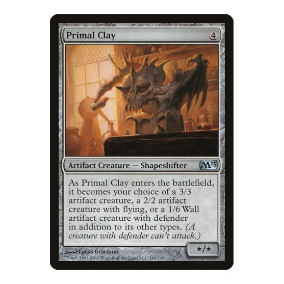 Primal Clay (M13) #210 Uncommon (Lightly Played) Magic 2013 (M13) Magic: The Gathering: 2012