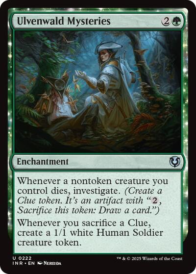 Ulvenwald Mysteries (INR) #222 Uncommon Innistrad Remastered Magic: The Gathering: 2025