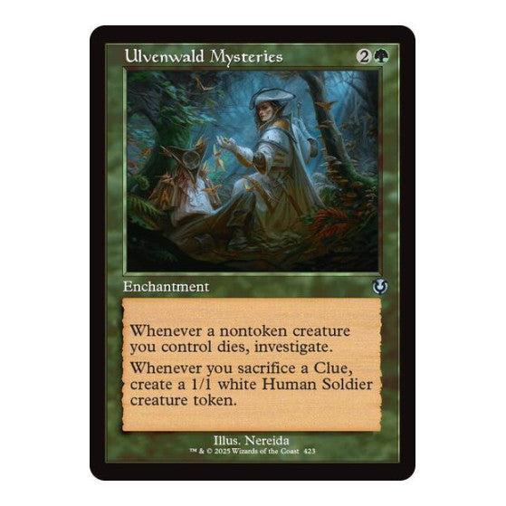 Ulvenwald Mysteries (Retro Frame) (INR) #423 Uncommon (Lightly Played) Innistrad Remastered Magic: The Gathering: 2025