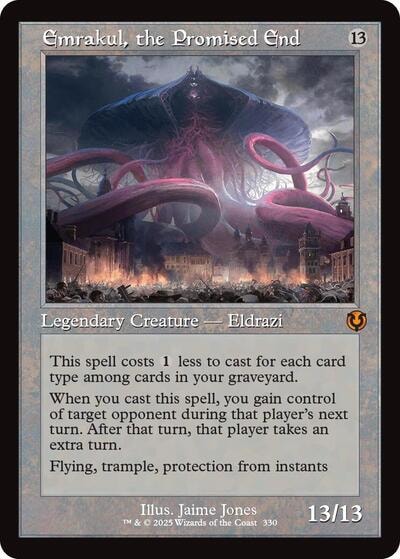 Emrakul the Promised End Retro Frame (INR) #330 Mythic Rare (Near Mint) Innistrad Remastered Magic: The Gathering: 2025