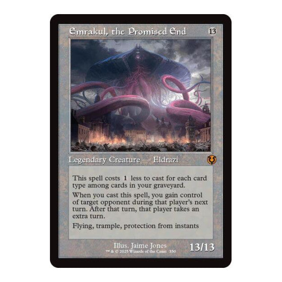 Emrakul, the Promised End (Retro Frame) (INR) #330 Mythic Rare (Near Mint) Innistrad Remastered Magic: The Gathering: 2025
