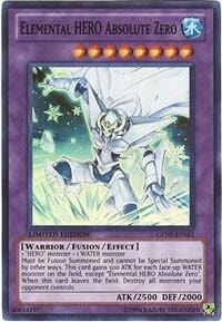 Elemental HERO Absolute Zero (GENF) #GENF-ENSE1 Super Rare (Limited Lightly Played) Generation Force YuGiOh: 2011