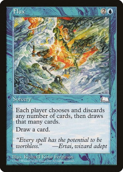Flux (WTH) #39 Common (Lightly Played) Weatherlight Magic: 1997