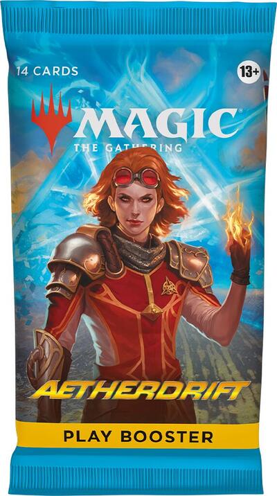 Aetherdrift Play Booster Pack (DFT) (Unopened) Aetherdrift Magic: The Gathering: 2025