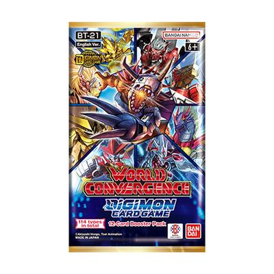 2025 Digimon Card Game: World Convergence (BT-21) - World Convergence Booster Pack (Unopened)