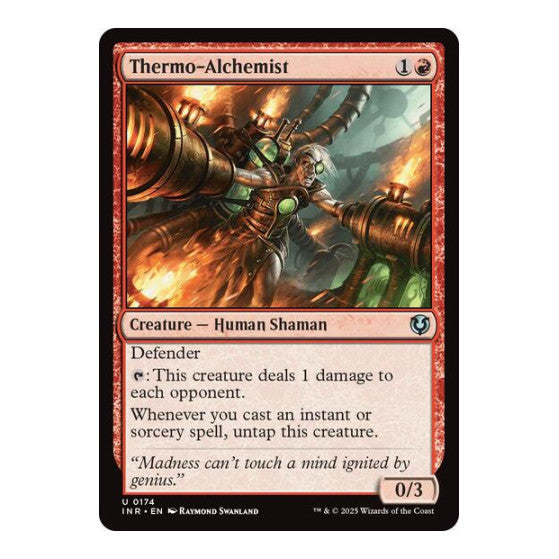 Thermo-Alchemist (INR) #174 Uncommon (Lightly Played) Innistrad Remastered Magic: The Gathering: 2025