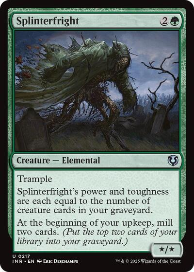Splinterfright (INR) #217 Uncommon (Lightly Played) Innistrad Remastered Magic: The Gathering: 2025