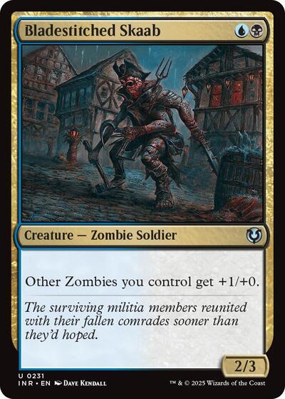 Bladestitched Skaab (INR) #231 Uncommon (Lightly Played) Innistrad Remastered Magic: The Gathering: 2025