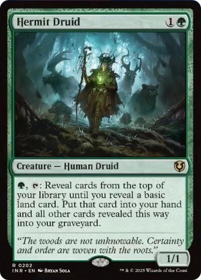 Hermit Druid (INR) #202 Rare (Near Mint) Innistrad Remastered Magic: The Gathering: 2025