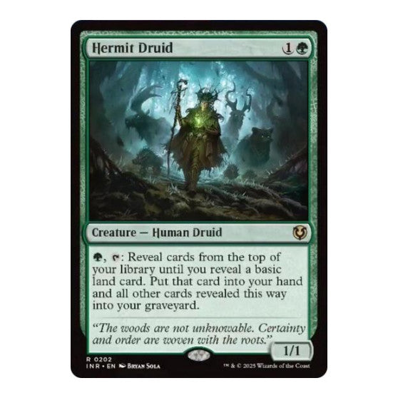 Hermit Druid (INR) #202 Rare (Near Mint) Innistrad Remastered Magic: The Gathering: 2025