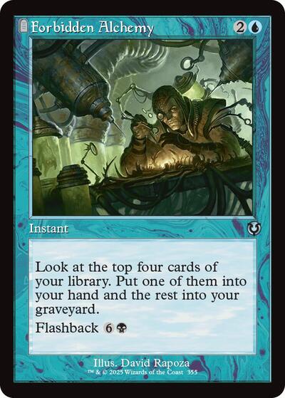 Forbidden Alchemy Retro Frame (INR) #355 Uncommon (Lightly Played) Innistrad Remastered Magic: 2025