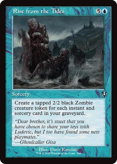 Rise from the Tides Retro Frame (INR) #366 Uncommon (Lightly Played) Innistrad Remastered Magic: The Gathering: 2025