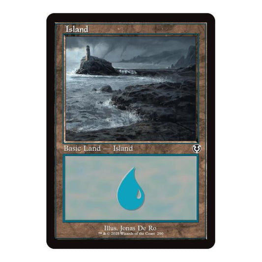 Island (290) (Retro Frame) (INR) #290 Land Innistrad Remastered Magic: The Gathering: 2025
