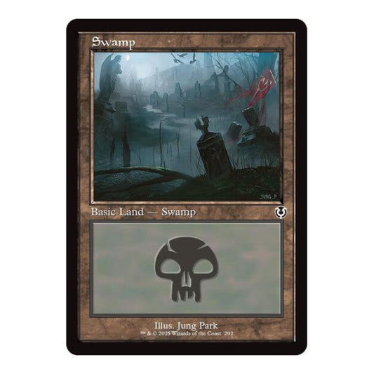 Swamp (292) (Retro Frame) (INR) #292 Land Innistrad Remastered Magic: The Gathering: 2025