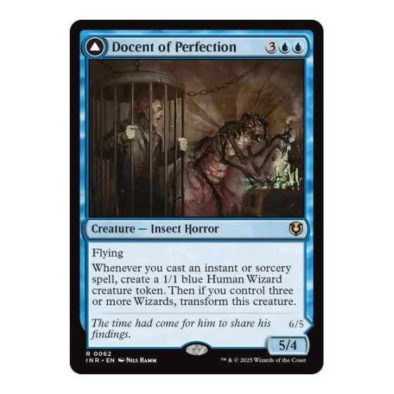 Docent of Perfection (INR) #62 Rare (Lightly Played) Innistrad Remastered Magic: The Gathering: 2025