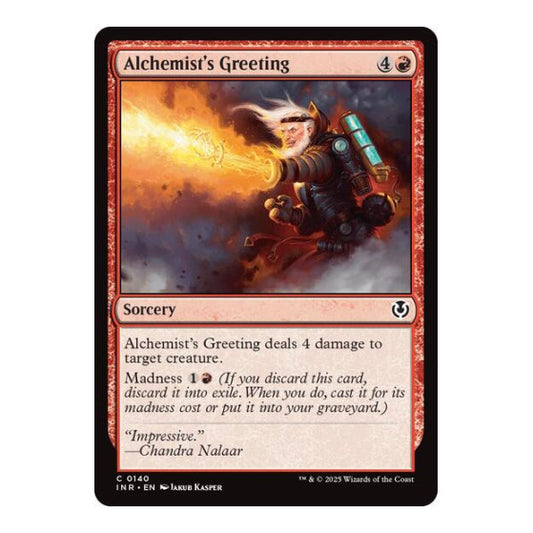 Alchemist's Greeting (INR) #140 Common Innistrad Remastered Magic: The Gathering: 2025