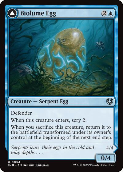 Biolume Egg (INR) #54 Uncommon Innistrad Remastered Magic: The Gathering: 2025