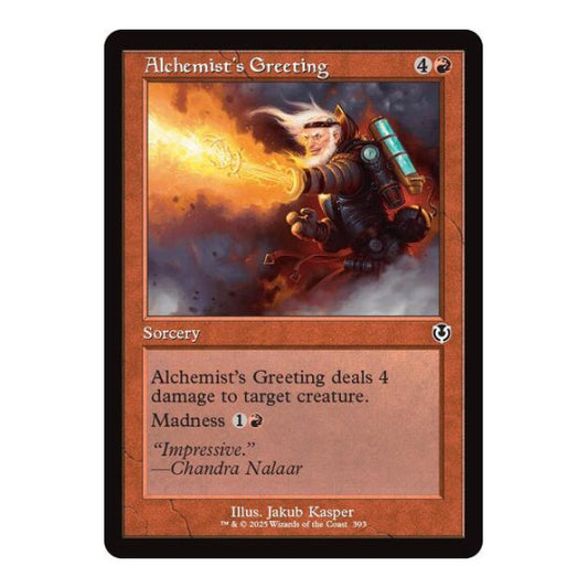 Alchemist's Greeting (Retro Frame) (INR) #393 Common Innistrad Remastered Magic: The Gathering: 2025