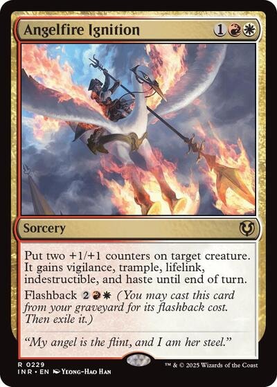 Angelfire Ignition (INR) #229 Rare (Lightly Played) Innistrad Remastered Magic: The Gathering: 2025