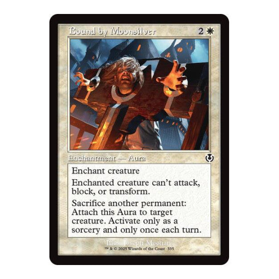 Bound by Moonsilver (Retro Frame) (INR) #335 Common (Lightly Played) Innistrad Remastered Magic: The Gathering: 2025