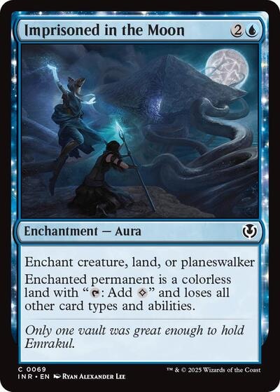 Imprisoned in the Moon (INR) #69 Common (Lightly Played) Innistrad Remastered Magic: The Gathering: 2025