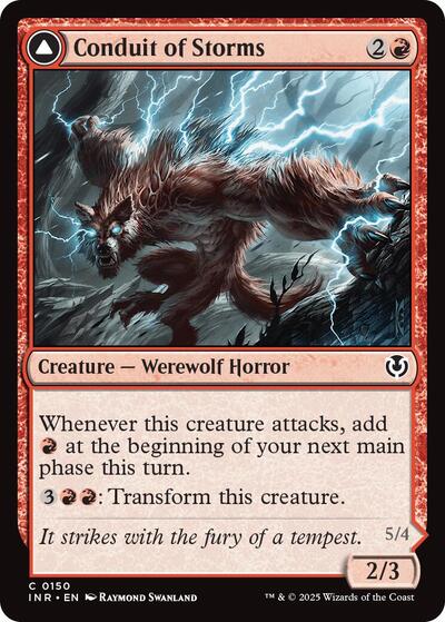 Conduit of Storms (INR) #150 Common (Lightly Played) Innistrad Remastered Magic: The Gathering: 2025