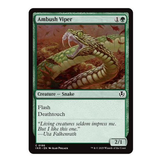 Ambush Viper (INR) #186 Common Innistrad Remastered Magic: The Gathering: 2025