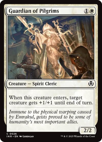 2025 Magic: Innistrad Remastered (INR) - Guardian of Pilgrims (#26, Common) (Lightly Played)