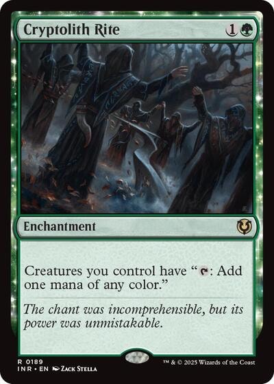 Cryptolith Rite (INR) #189 Rare (Near Mint) Innistrad Remastered Magic: The Gathering: 2025
