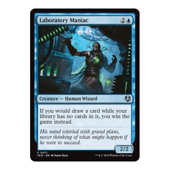 Laboratory Maniac (INR) #71 Uncommon (Lightly Played) Innistrad Remastered Magic: The Gathering: 2025