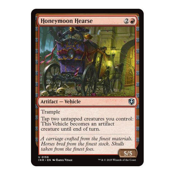 Honeymoon Hearse (INR) #159 Uncommon (Lightly Played) Innistrad Remastered Magic: The Gathering: 2025