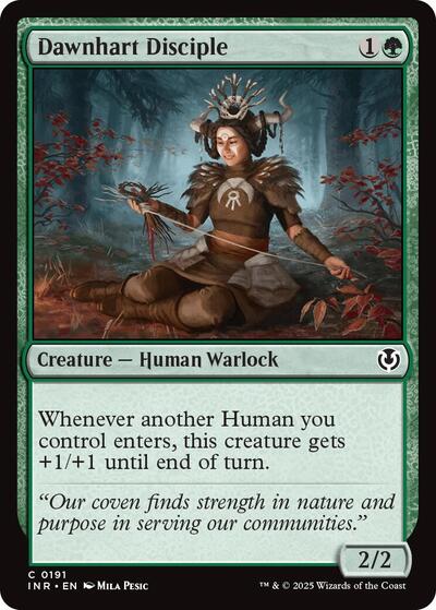 Dawnhart Disciple (INR) #191 Common (Lightly Played) Innistrad Remastered Magic: The Gathering: 2025