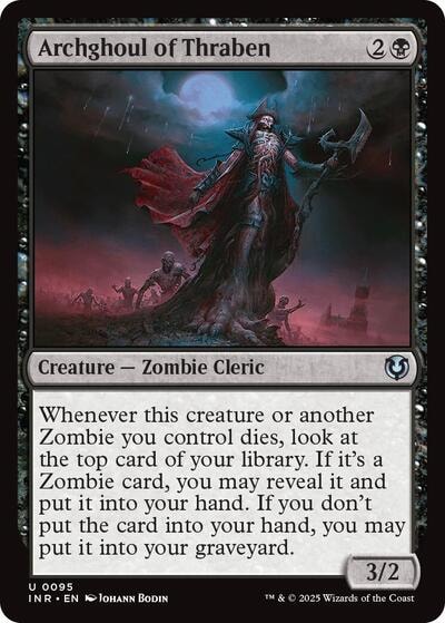 Archghoul of Thraben (INR) #95 Uncommon (Lightly Played) Innistrad Remastered Magic: The Gathering: 2025