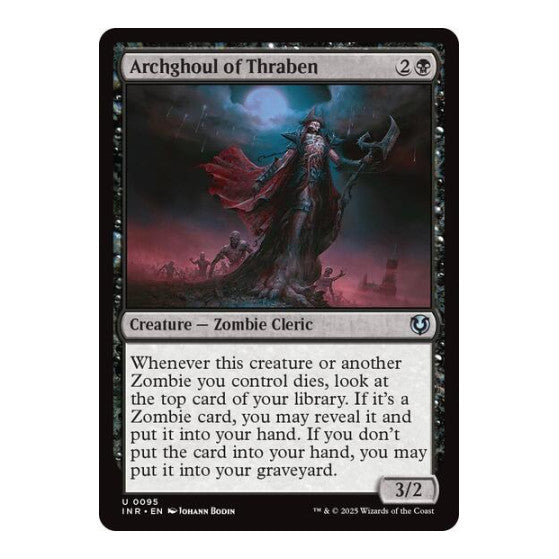 Archghoul of Thraben (INR) #95 Uncommon (Lightly Played) Innistrad Remastered Magic: The Gathering: 2025